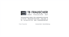 Desktop Screenshot of frauscher.net